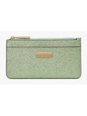 Kate Spade Kenzie Glitter Slim Cardholder